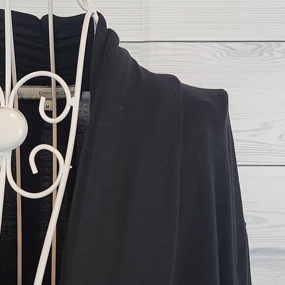 Emma's Closet lightweight casual cardigan in black Size M - Picture 4 of 11